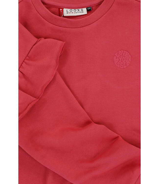 Sweater Pink Punch ruffle