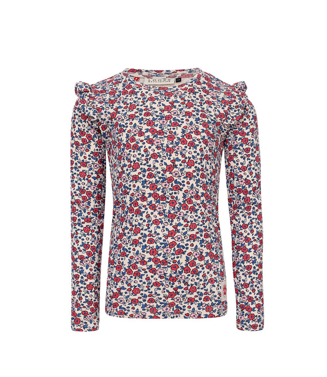 Longsleeve Pointel katoen Wildflower