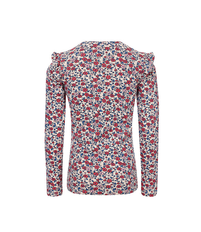 Longsleeve Pointel katoen Wildflower