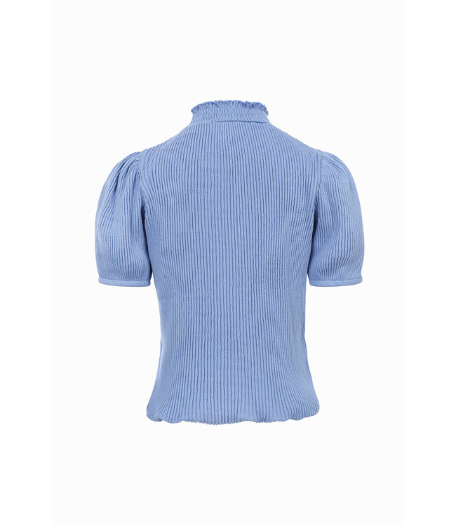 Fancy Rib top Lavendel