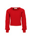 Gebreide top Scarlet Red