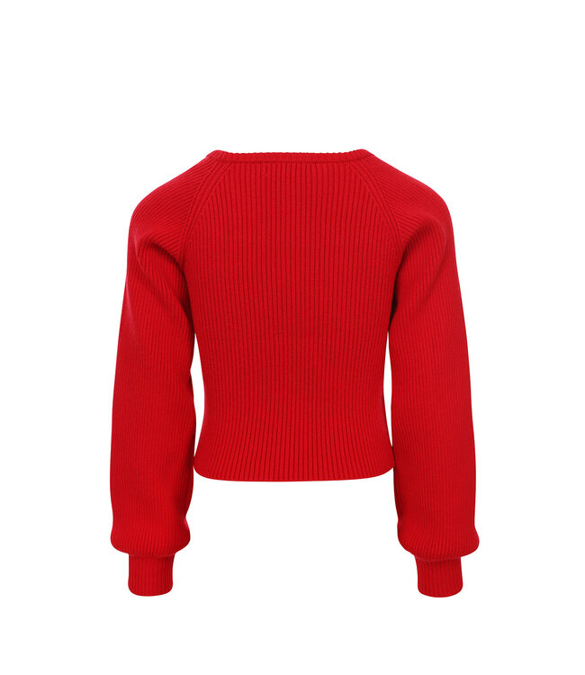 Knitted top Scarlet Red