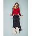 Gebreide top Scarlet Red