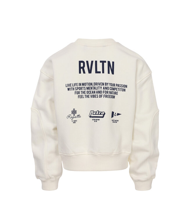 Sweater Wit Backprint