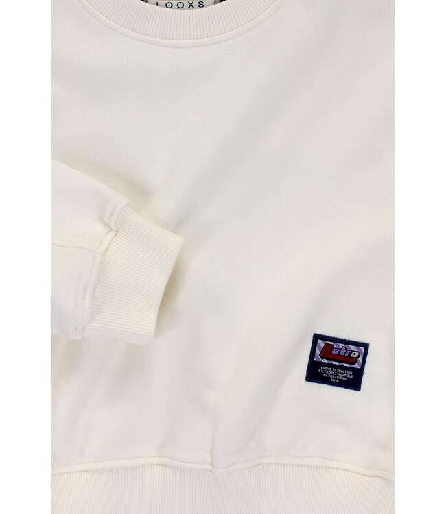 Sweater White Backprint