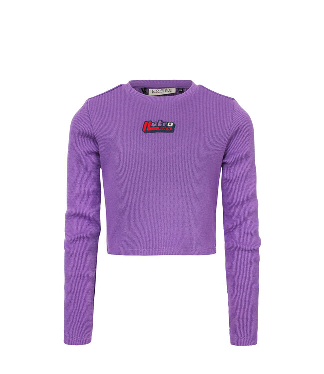Paarse longsleeve