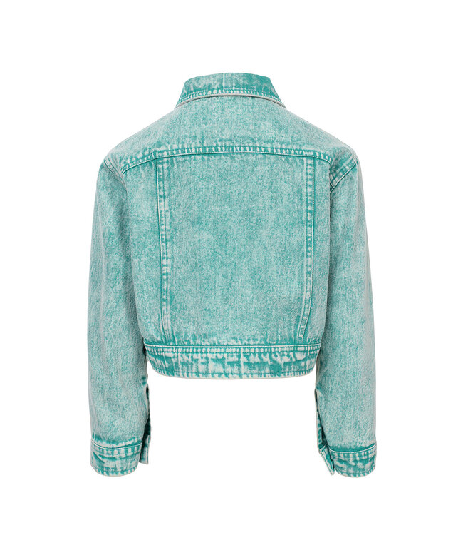 Denim jasje Groen