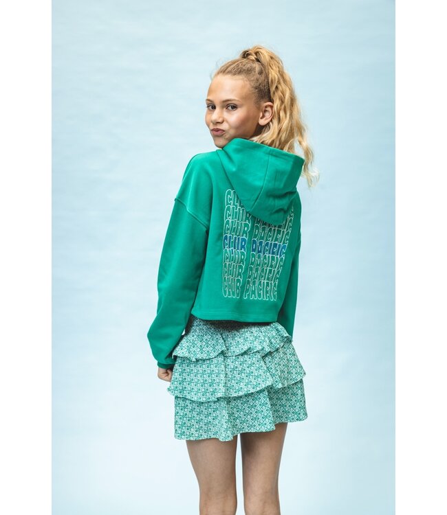 Club Pacific Sweater Green cropped