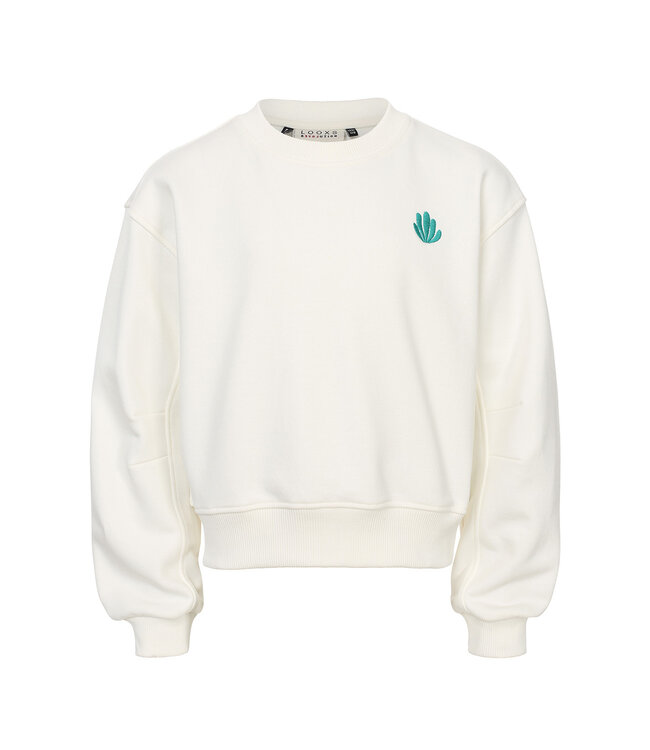 Sweater White Backprint