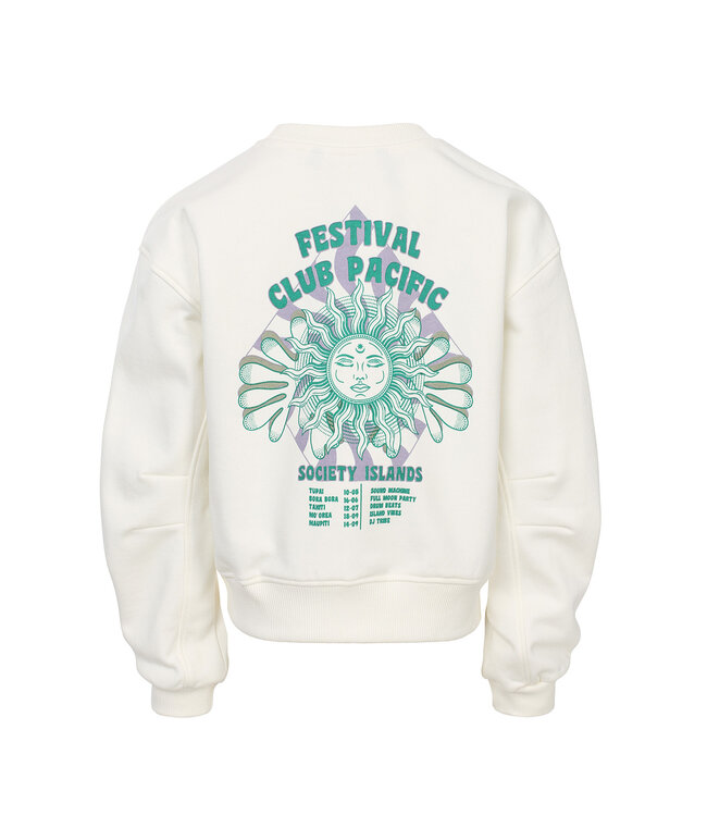 Sweater Wit Backprint