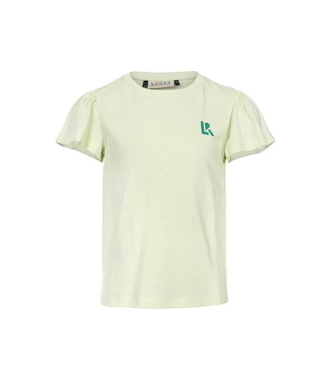 T-shirt Pastel Lime Modal/Cotton