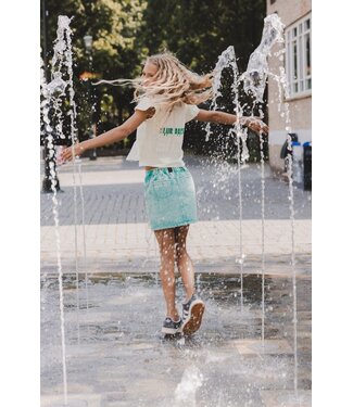 LOOXS 10sixteen T-shirt Pastel Lime Modal/Katoen