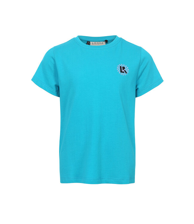 T-shirt Aqua Blue cotton/modal