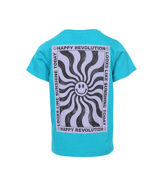 LOOXS 10sixteen T-shirt Aqua Blue cotton/modal