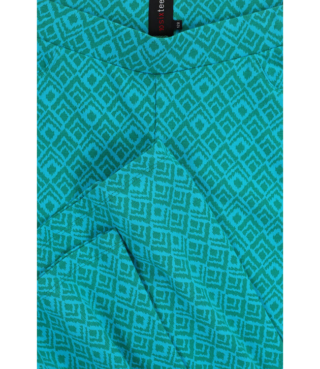 Flared pants Green Azteken