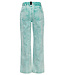 Jeans straight leg Groen