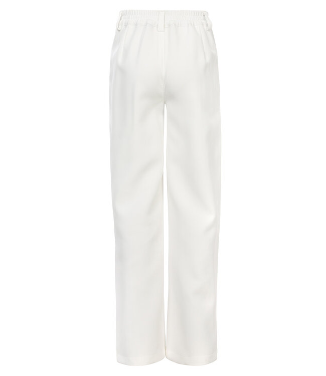 Pantalon wide leg Wit