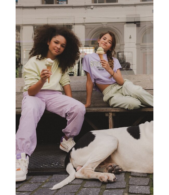 Baggy cargo parachute pants