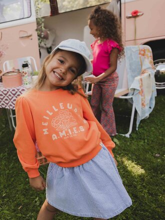 LOOXS Little Sweater Tangerine LOOXS Little Sweater Tangerine