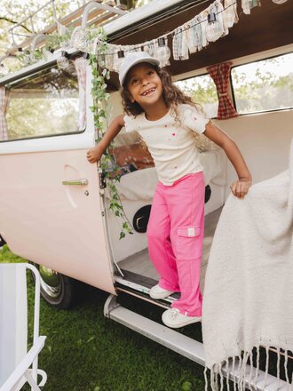 LOOXS Little Sweat pants Cargo Fuchsia LOOXS Little Sweat pants Cargo Fuchsia