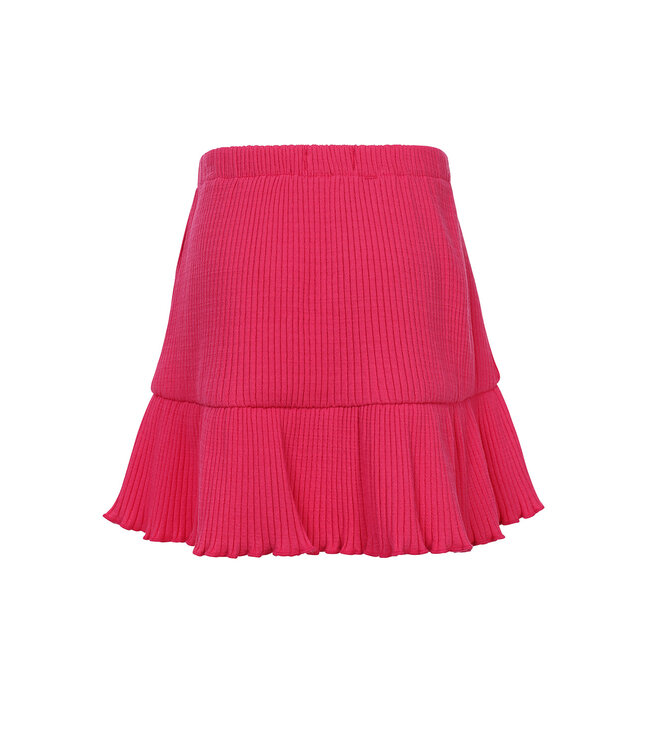 Skirt ribjersey Fuchsia