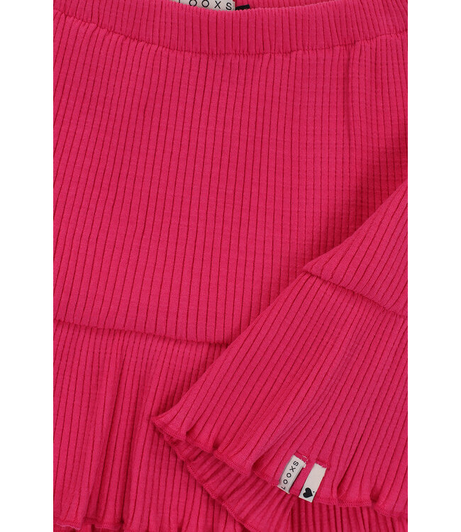 Skirt ribjersey Fuchsia