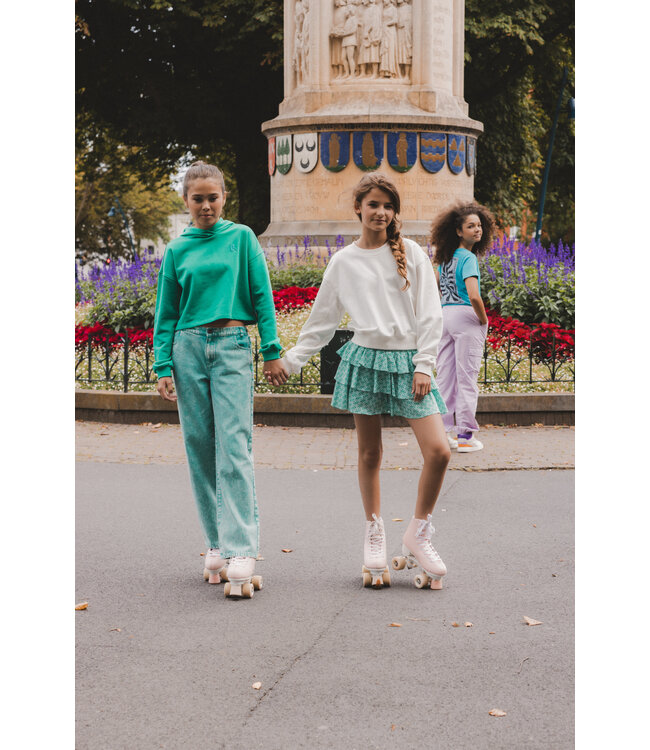 Jeans straight leg Green