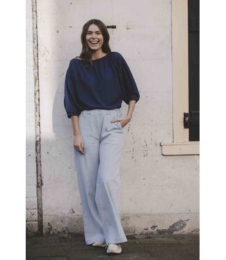 LXS the female concept LXS Navy top Bat sleeve