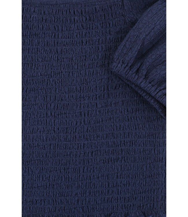 Navy top smock