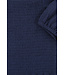 Navy top met smock
