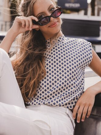 LOOXS 10sixteen Jersey mouwloze top Mediterrane LOOXS 10sixteen Jersey mouwloze top Mediterrane