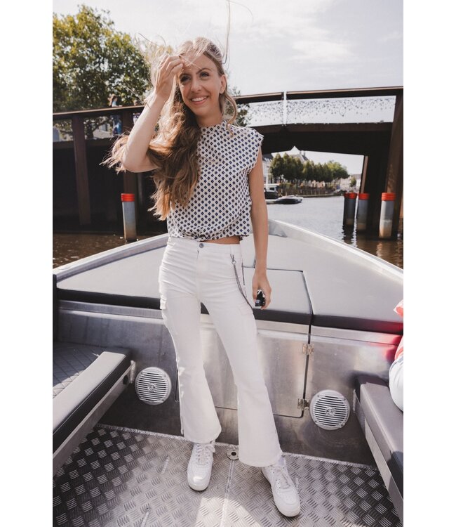 Denim wit Cargo Stretch