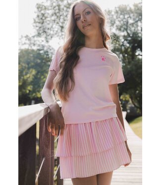 LOOXS 10sixteen Skort Pastel Pink Stripe