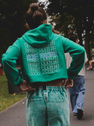 LOOXS 10sixteen Club Pacific Sweater Green cropped LOOXS 10sixteen Club Pacific Sweater Green cropped