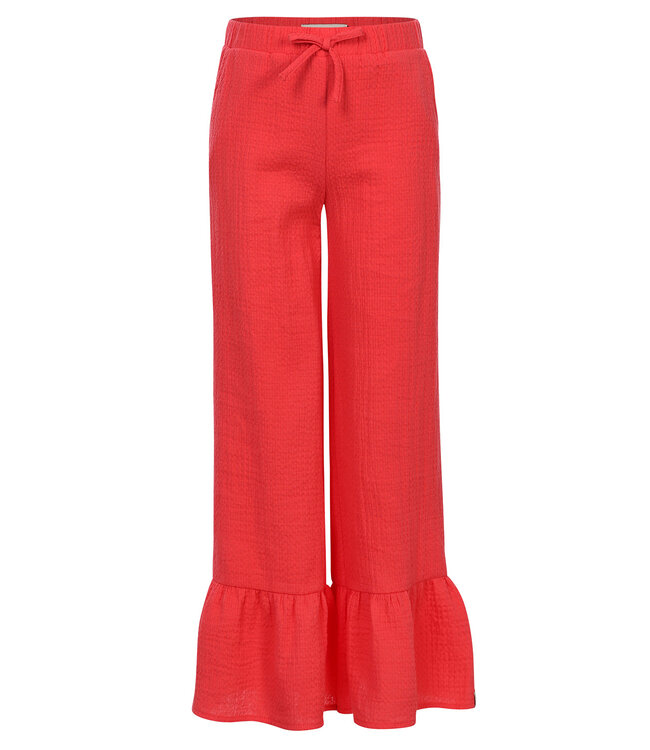 Zomerse Wide leg Rood