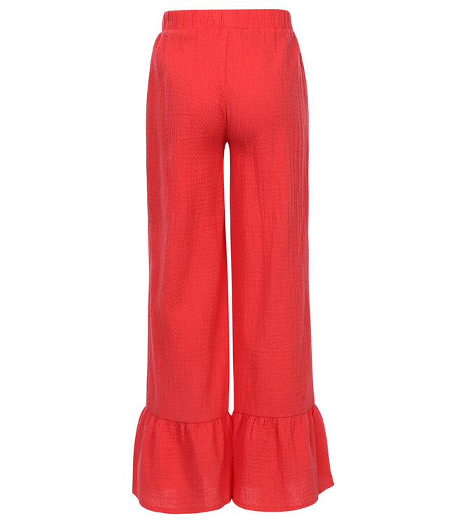 Zomerse Wide leg Rood
