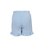 Short Light Blue Viscose/linnen