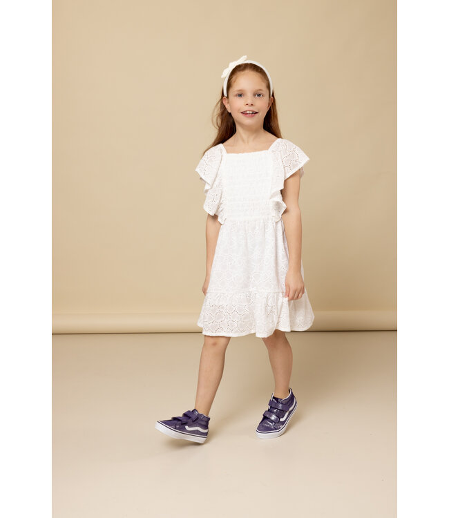 Summer dress White Broderie Anglaise