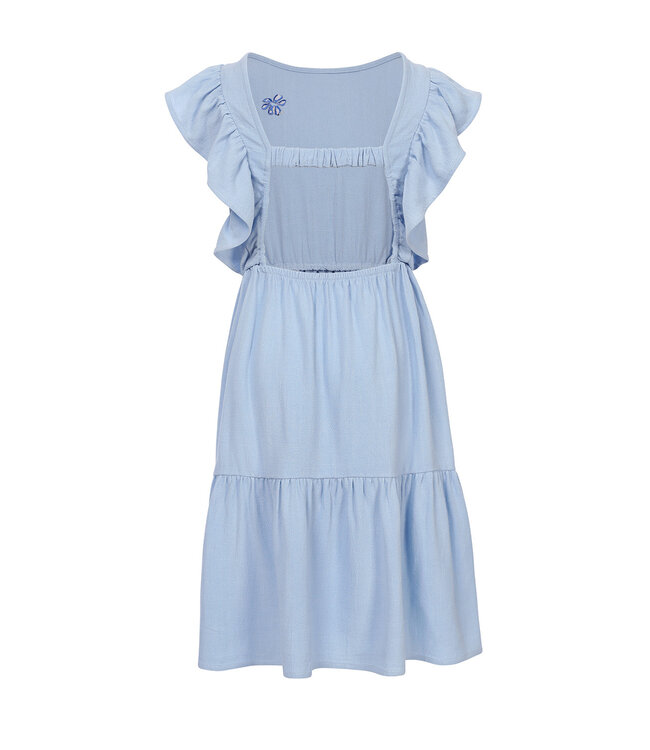 Zomerjurk Light Blue Viscose/linnen