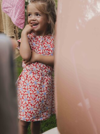 LOOXS Little Summer dress jersey Big Flower LOOXS Little Summer dress jersey Big Flower