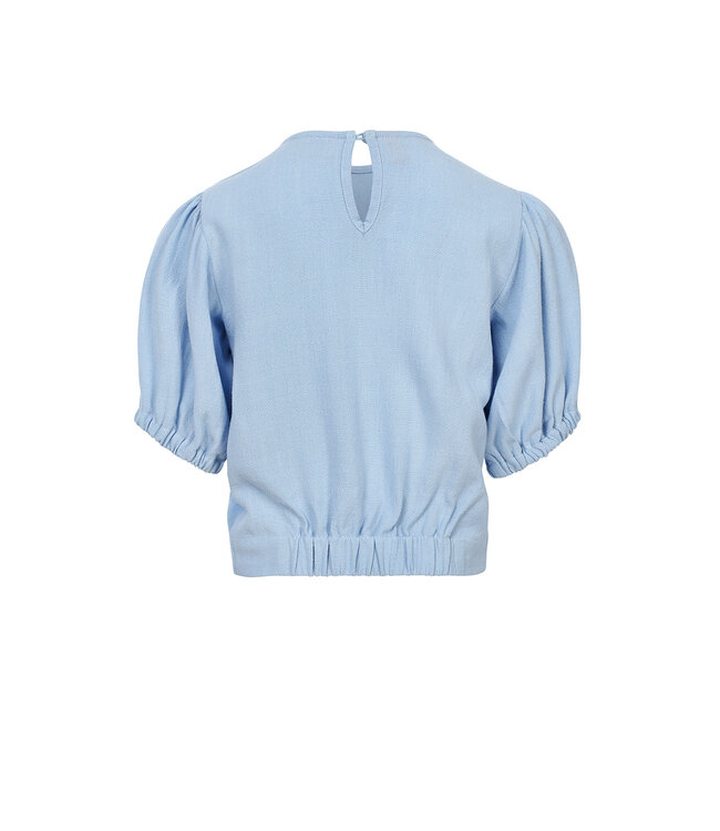 Cropped Blouse Viscose/Linnen