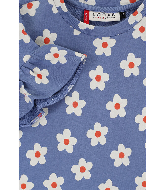 heavy T-shirt Blue Flowerbomb