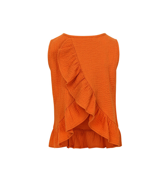 Summer cotton crincle top