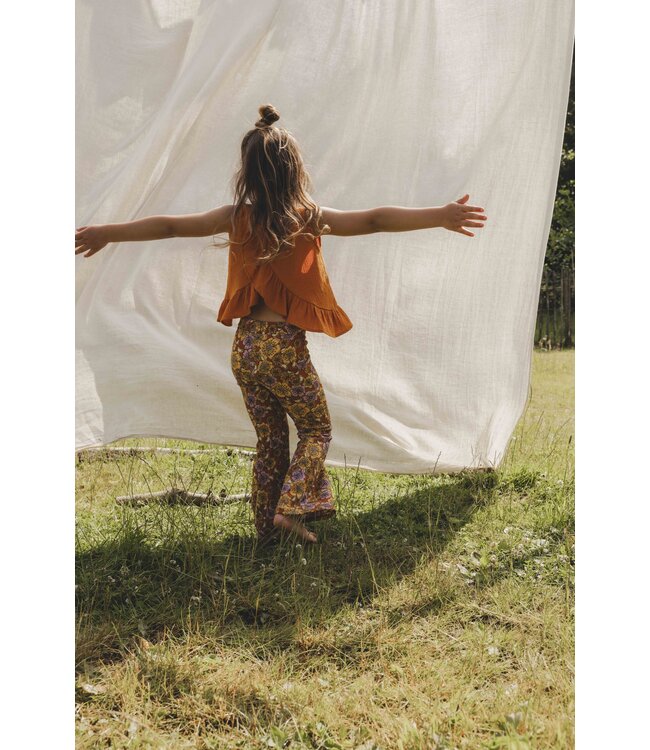 Summer cotton crincle top