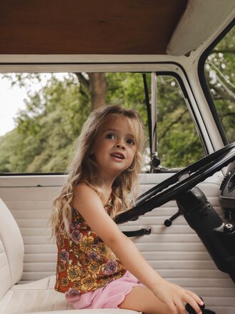 LOOXS Little Crincle top Retro Vibes LOOXS Little Crincle top Retro Vibes