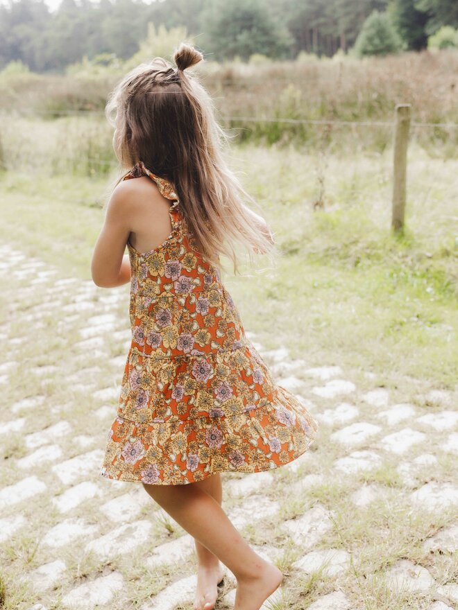 Kleding Zomerjurk Meiden Jurk Voor Meisjes Serena Zwarte