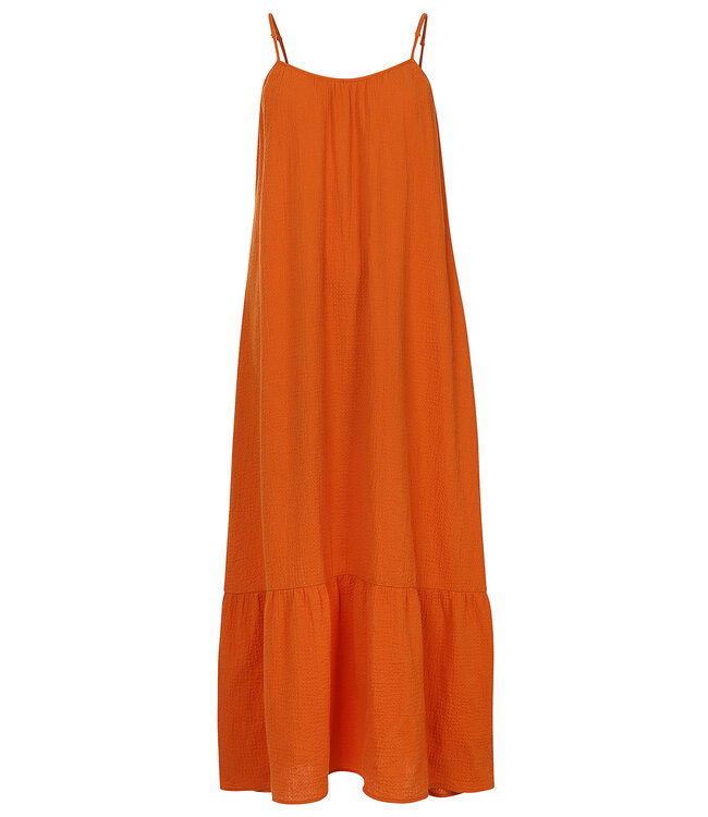 LXS Maxi katoenen zomerjurk in Oker