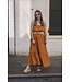 LXS Maxi cotton summer dress Oker