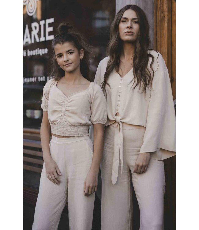 LXS Viscose /Linnen Blouse