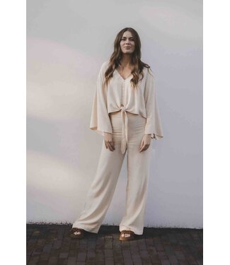 LXS the female concept LXS Viscose /Linnen Blouse